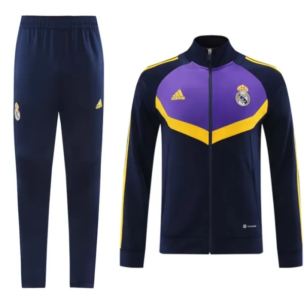 Real Madrid Trainingsjackenanzüge 24/25 für Herren Navy