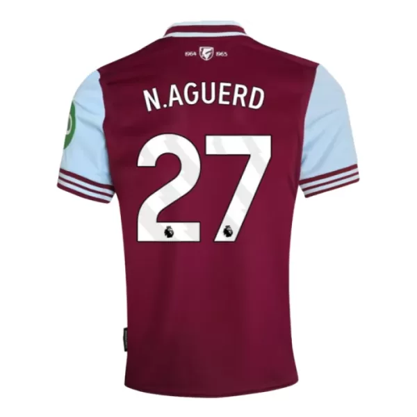 West Ham United N. Aguerd 27 Heimtrikot 24/25 für Herren