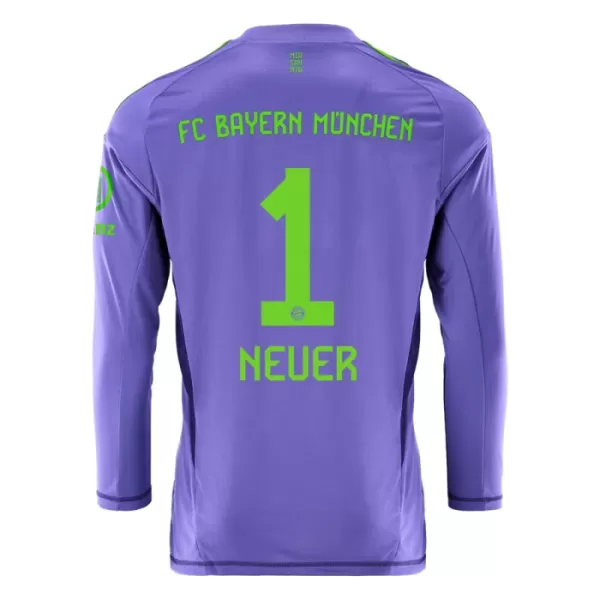 FC Bayern München Manuel Neuer 1 Torwart Auswärtstrikot 24/25 für Herren