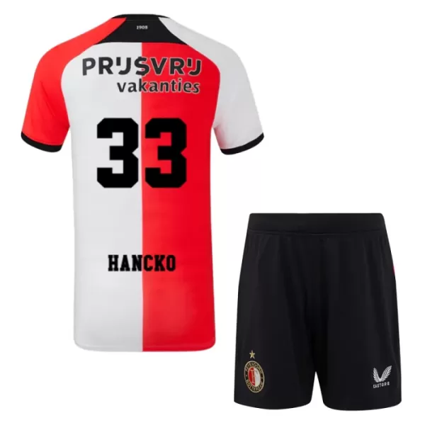 Feyenoord Rotterdam Hancko 33 Heimtrikot 24/25 für Kinder