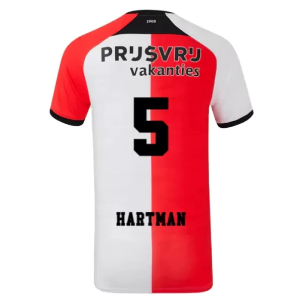 Feyenoord Rotterdam Hartman 5 Heimtrikot 24/25 für Herren