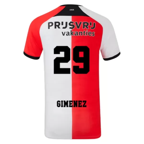 Feyenoord Rotterdam Santiago Gimenez 29 Heimtrikot 24/25 für Herren