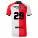 Feyenoord Rotterdam Santiago Gimenez 29 Heimtrikot 24/25 für Herren