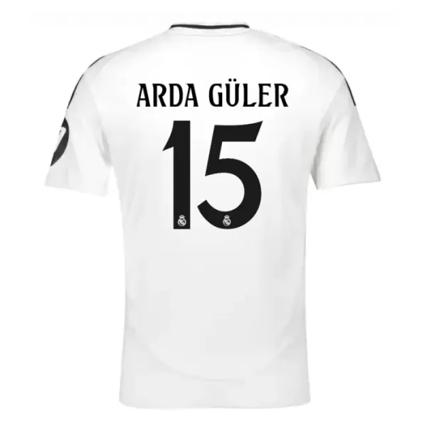 Real Madrid Arda Guler 15 Heimtrikot 24/25 für Herren