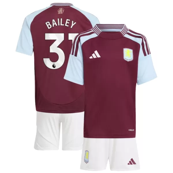 Aston Villa Bailey 31 Heimtrikot 24/25 für Kinder