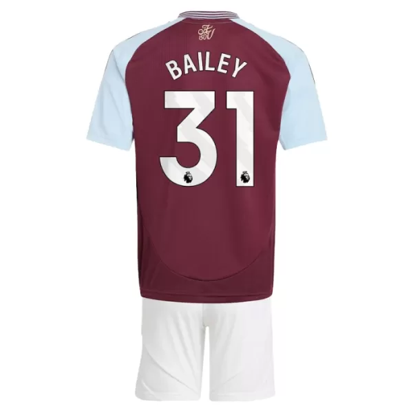 Aston Villa Bailey 31 Heimtrikot 24/25 für Kinder