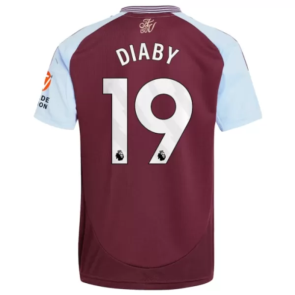 Aston Villa Diaby 19 Heimtrikot 24/25 für Herren