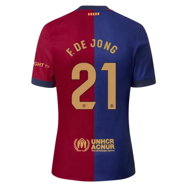 FC Barcelona Frenkie de Jong 21 Heimtrikot 24/25 für Herren