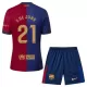 FC Barcelona Frenkie de Jong 21 Heimtrikot 24/25 für Kinder