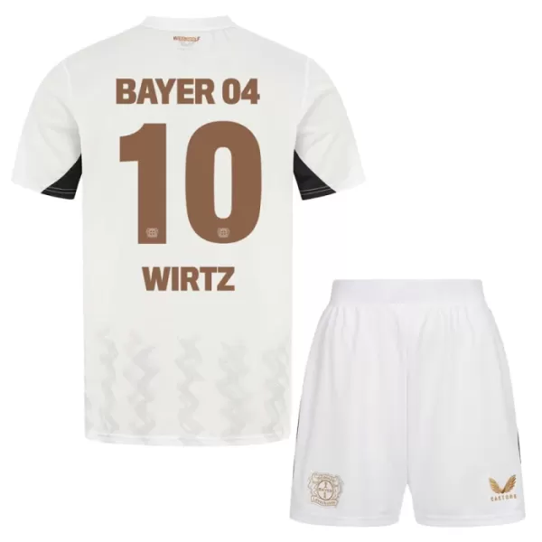 Bayer 04 Leverkusen Florian Wirtz 10 Auswärtstrikot 24/25 für Kinder