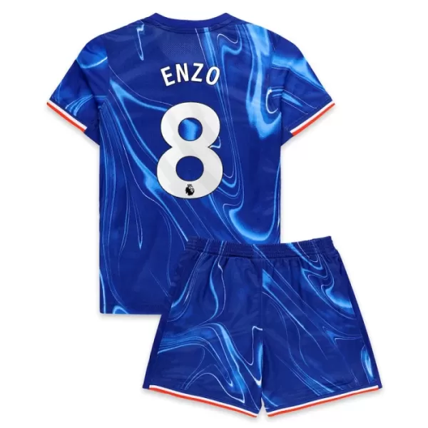 Chelsea Enzo Fernández 8 Heimtrikot 24/25 für Kinder