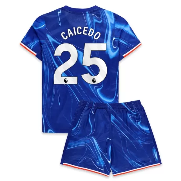 Chelsea Moisés Caicedo 25 Heimtrikot 24/25 für Kinder