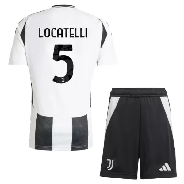 Juventus Locatelli 5 Heimtrikot 24/25 für Kinder