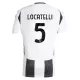 Juventus Locatelli 5 Heimtrikot 24/25 für Kinder