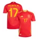 Spanien Williams JR 17 Heimtrikot Euro 2024 für Herren