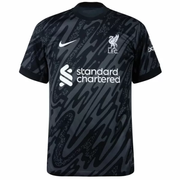 Liverpool Alisson Becker 1 Torwart Trikot 24/25 für Herren Schwarz