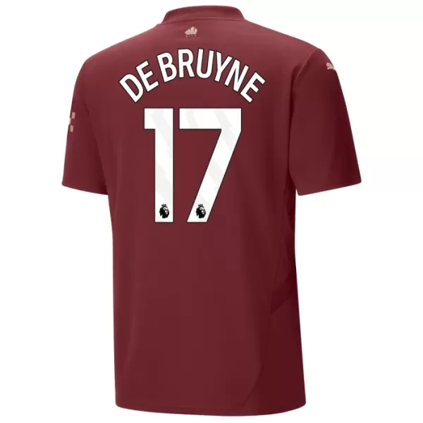 Manchester City Kevin De Bruyne 17 Ausweichtrikot 24/25 für Herren