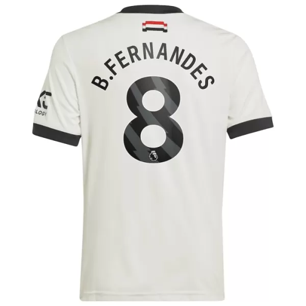 Manchester United Bruno Fernandes 8 Ausweichtrikot 24/25 für Herren