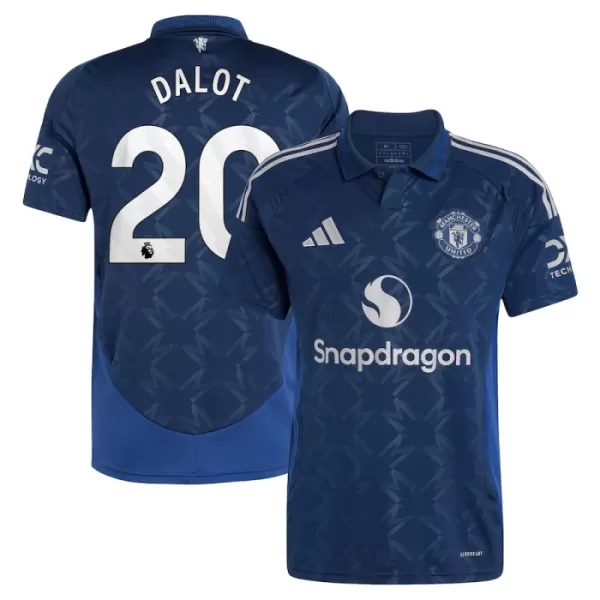 Manchester United Diogo Dalot 20 Auswärtstrikot 24/25 für Herren