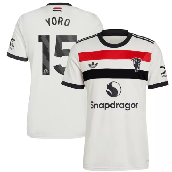 Manchester United Yoro 15 Ausweichtrikot 24/25 für Herren