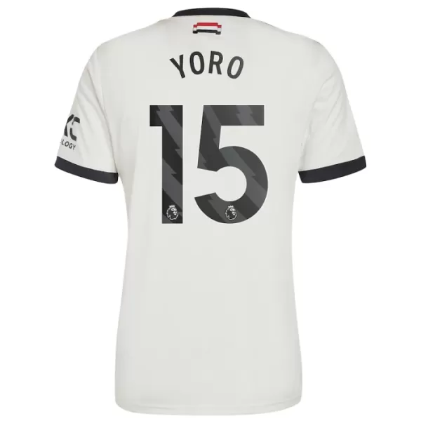 Manchester United Yoro 15 Ausweichtrikot 24/25 für Herren