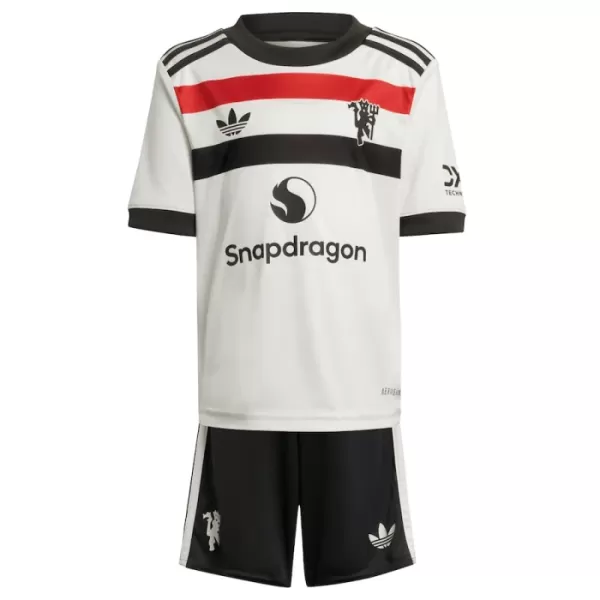 Manchester United Yoro 15 Ausweichtrikot 24/25 für Kinder