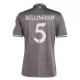 Real Madrid Jude Bellingham 5 Ausweichtrikot 24/25 für Kinder