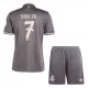 Real Madrid Vinicius Junior 7 Ausweichtrikot 24/25 für Kinder