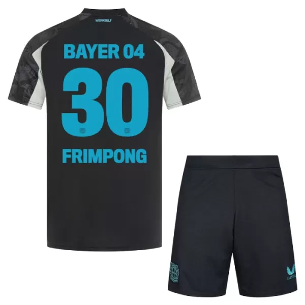 Bayer 04 Leverkusen Jeremie Frimpong 30 Ausweichtrikot 24/25 für Kinder