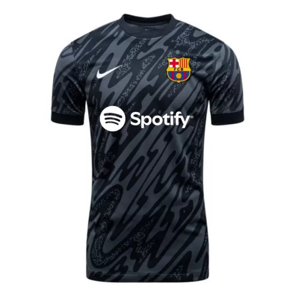 FC Barcelona Torwart Trikot 24/25 für Herren Schwarz