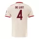 FC Bayern München Matthijs de Ligt 4 Ausweichtrikot 24/25 für Herren