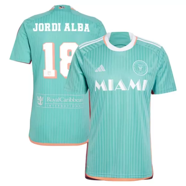 Inter Miami CF Jordi Alba Ramos 18 Ausweichtrikot 24/25 für Herren