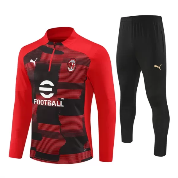 AC Milan Trainingspullover-Set 24/25 für Herren Rot