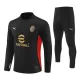 AC Milan Trainingspullover-Set 24/25 für Herren Schwarz