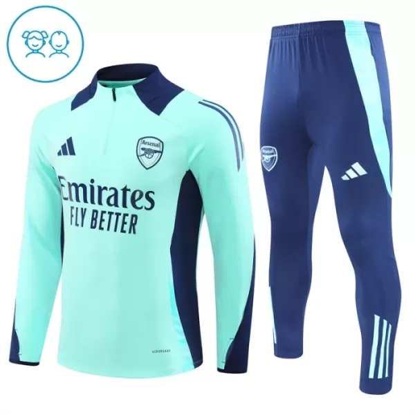 Arsenal Trainingspullover-Set 24/25 für Kinder Blau