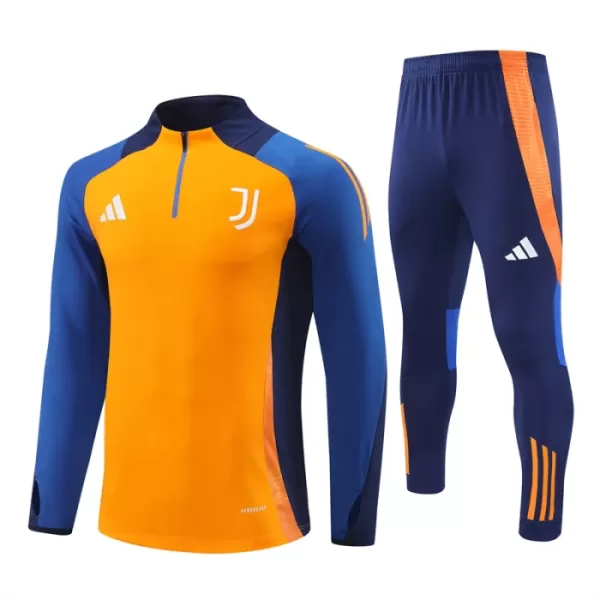 Juventus Trainingspullover-Set 24/25 für Herren Orange