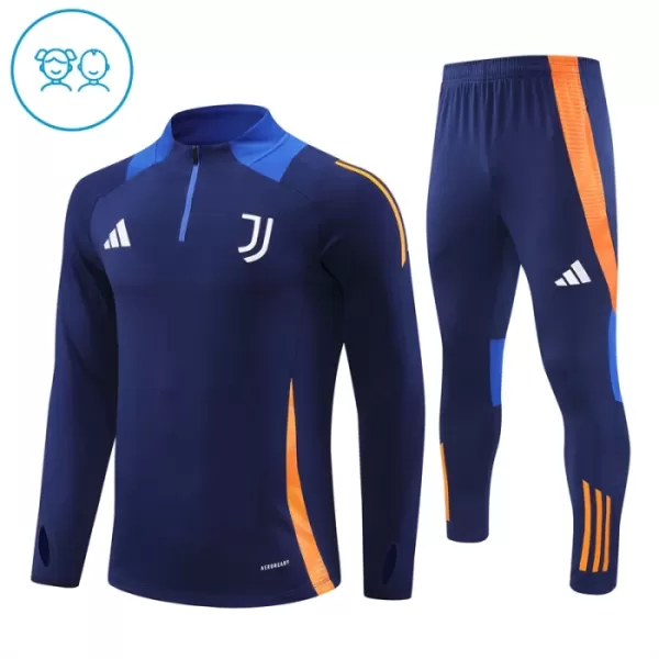 Juventus Trainingspullover-Set 24/25 für Kinder Navy