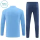 Manchester City Trainingspullover-Set 24/25 für Kinder Blau