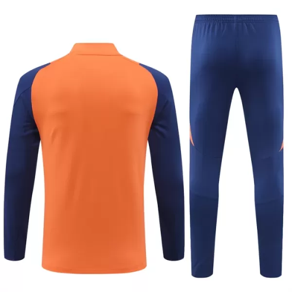 Manchester United Trainingspullover-Set 24/25 für Herren Orange