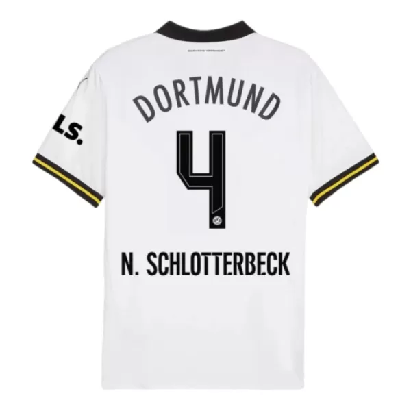 Borussia Dortmund Nico Schlotterbeck 4 Ausweichtrikot 24/25 für Herren