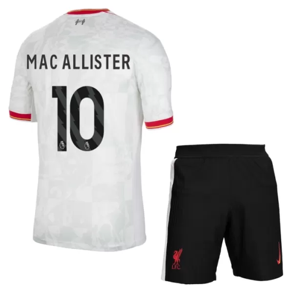 Liverpool Alexis Mac Allister 10 Ausweichtrikot 24/25 für Kinder