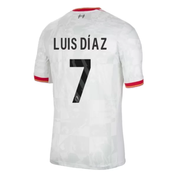 Liverpool Luis Díaz 7 Ausweichtrikot 24/25 für Herren