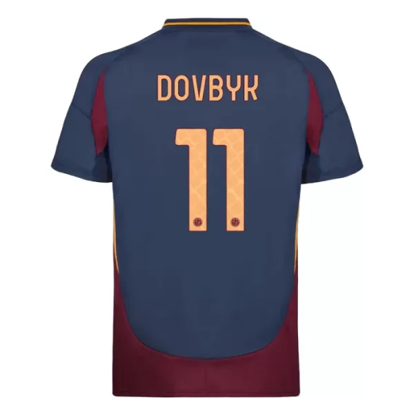 AS Roma Dovbyk 11 Ausweichtrikot 24/25 für Kinder