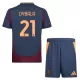 AS Roma Paulo Dybala 21 Ausweichtrikot 24/25 für Kinder