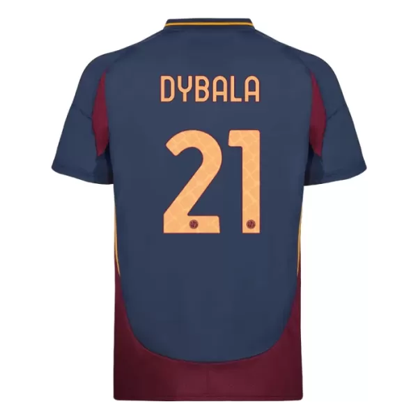 AS Roma Paulo Dybala 21 Ausweichtrikot 24/25 für Kinder