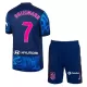 Atlético Madrid Antoine Griezmann 7 Ausweichtrikot 24/25 für Kinder