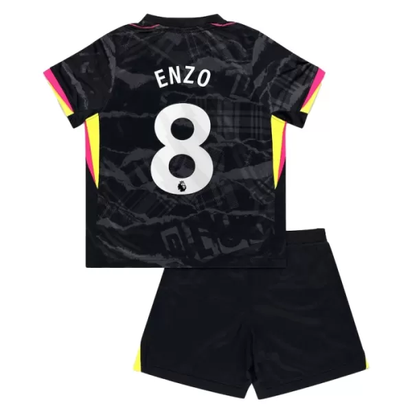 Chelsea Enzo Fernández 8 Ausweichtrikot 24/25 für Kinder