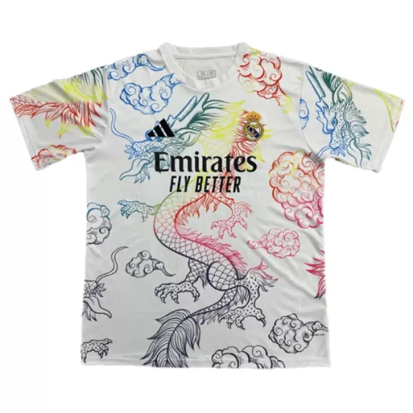 Real Madrid Trikot 24/25 Dragon für Herren Weiß