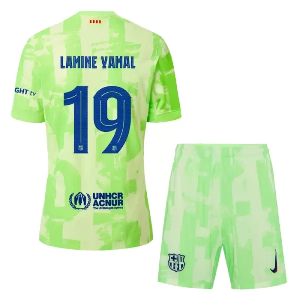 FC Barcelona Lamine Yamal 19 Ausweichtrikot 24/25 für Kinder