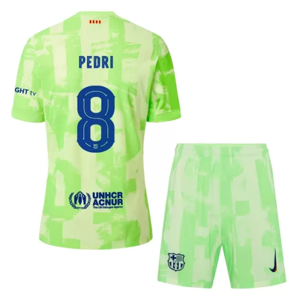 FC Barcelona Pedri 8 Ausweichtrikot 24/25 für Kinder